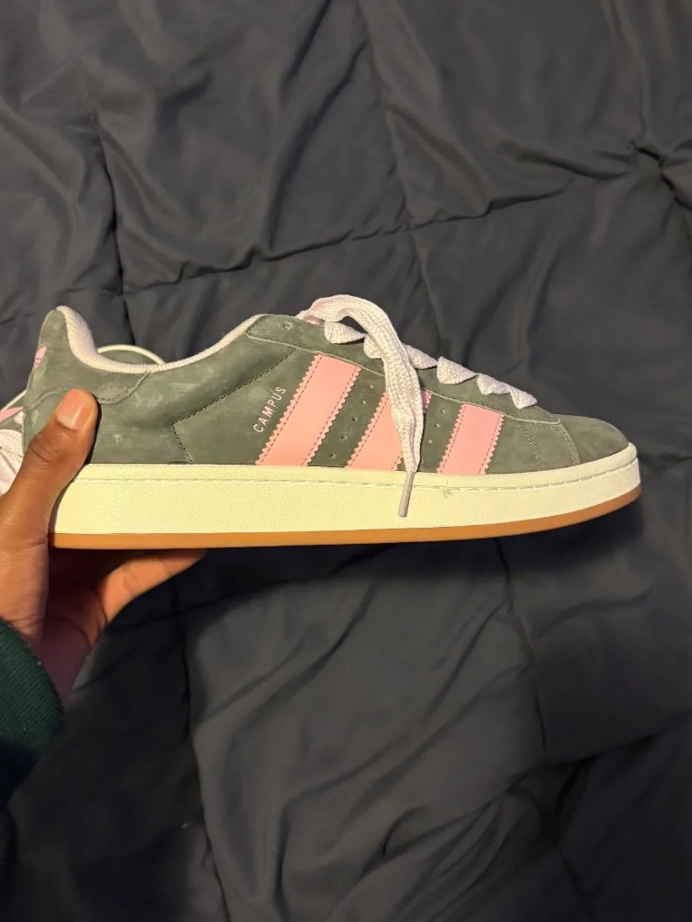Adidas Campus ‘00 Grey & Pink’s
